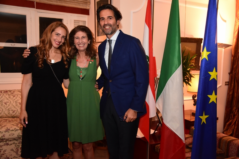 Order of the Star of Italy to Mrs. Marie Semaan